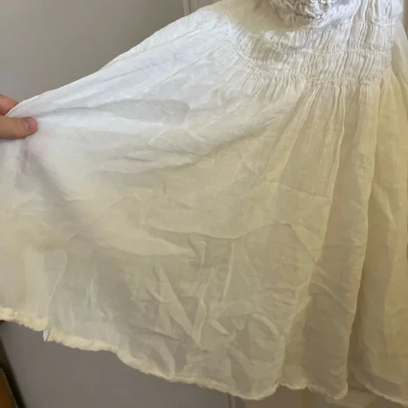 Free People Forever Favorite Mini Ivory sz L - Picture 5 of 11